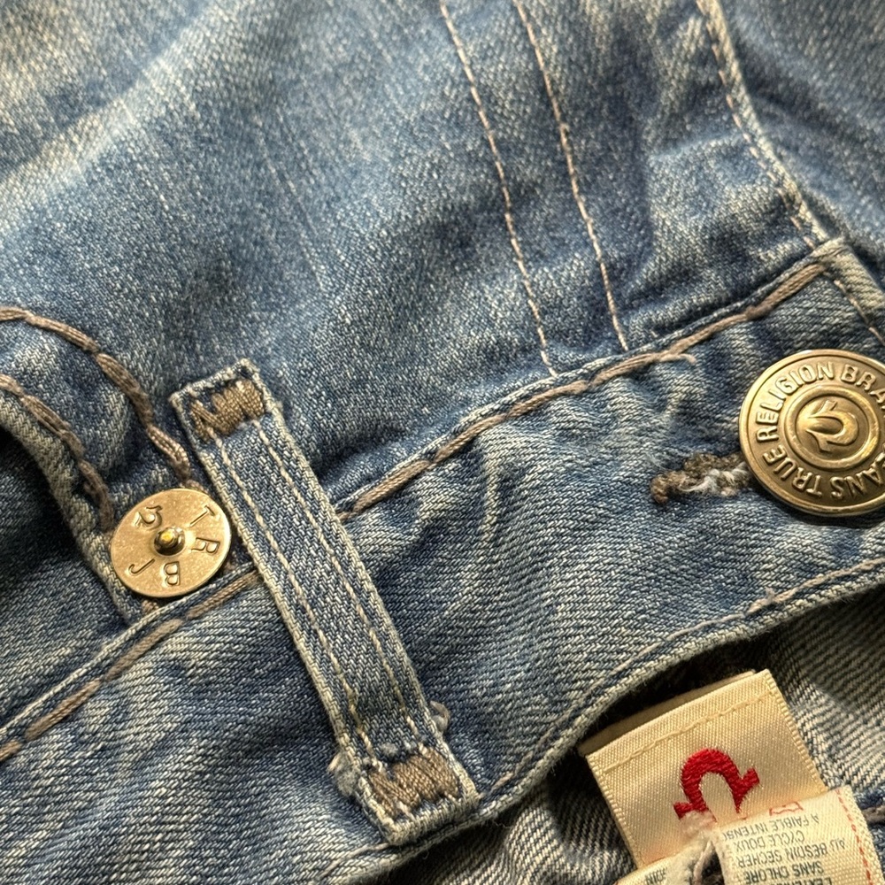 True Religion Light Blue Denim Jeans